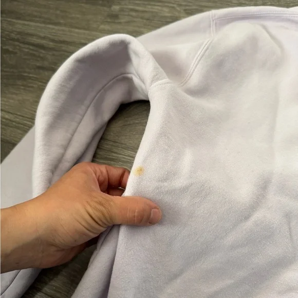 Glossier Women’s Lavender Hoodie with Embroidered Logo Size XL - Picture 9 of 9